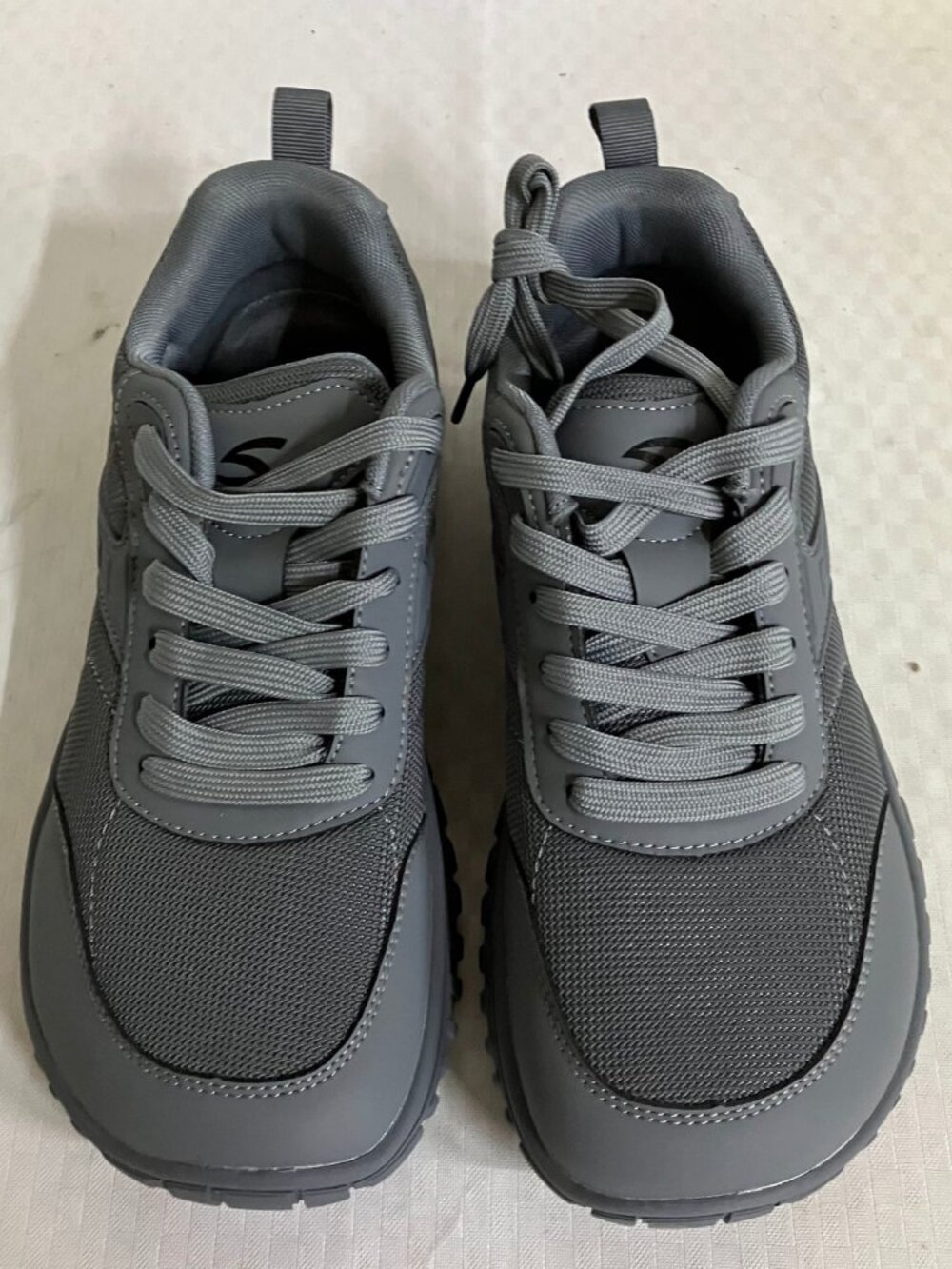 HOBIBEAR Wide Toe Running Sneakers Shoes Women's Size 42 Gray Lightweight